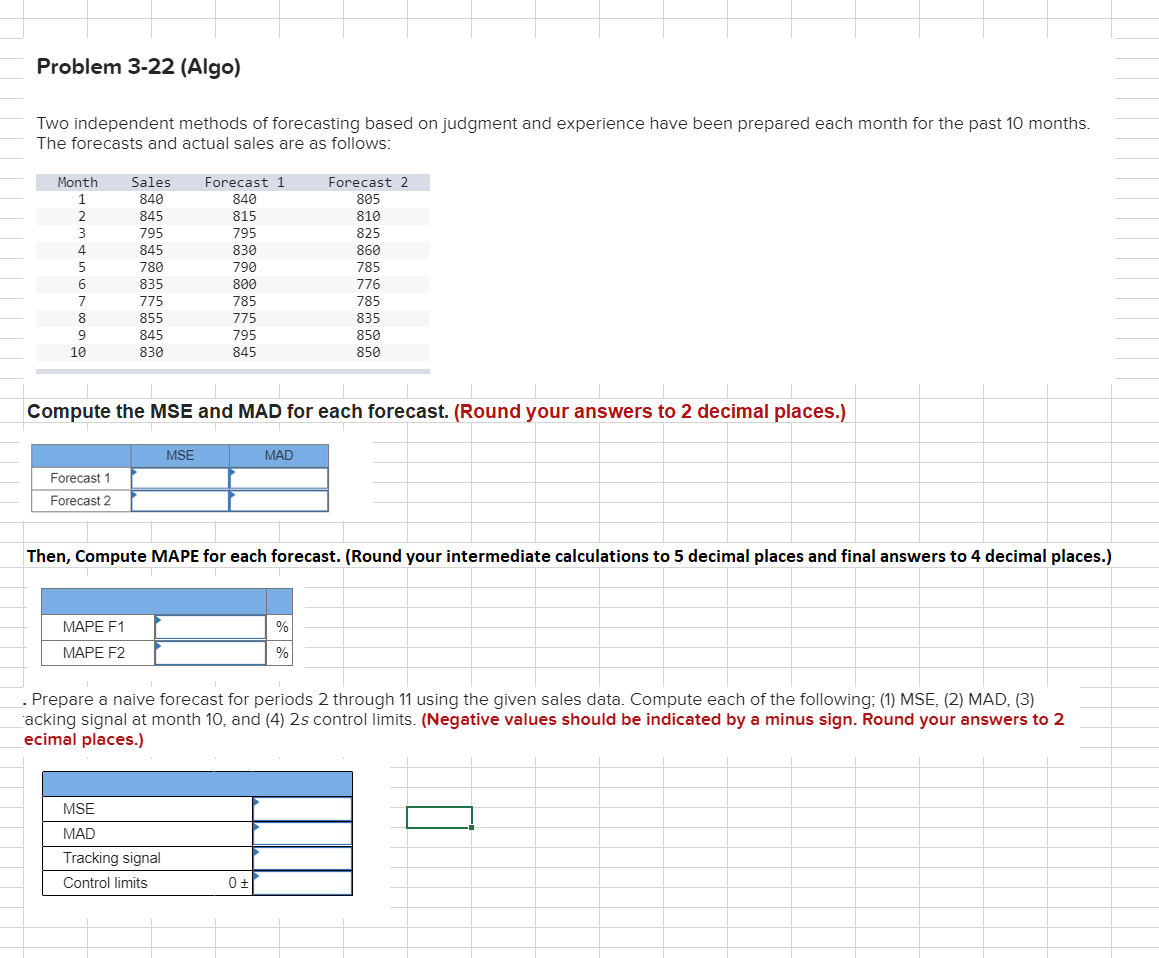 Problem 3-22 (Algo) Two independent methods of