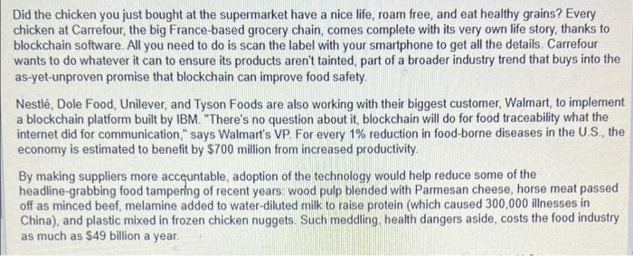 Did the chicken you just bought at the