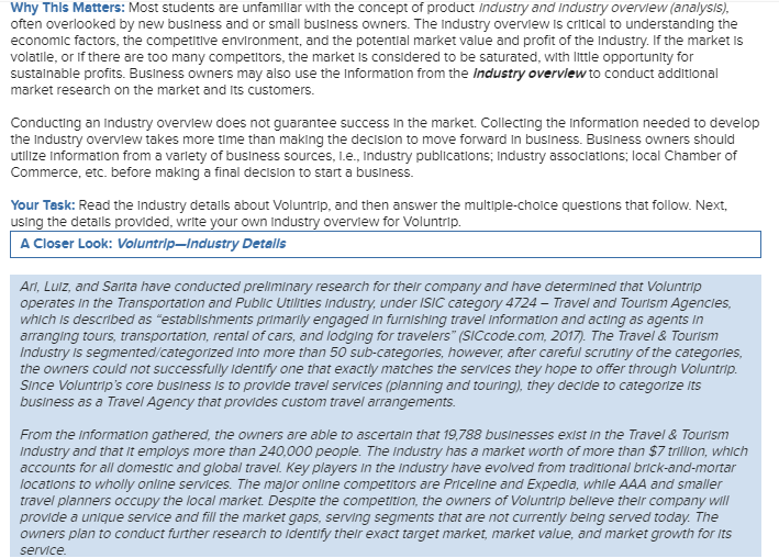 Outline: Introduction: Industry Overview Practice