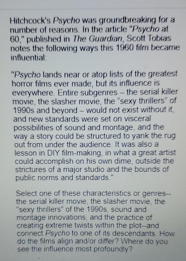 Old MathJax webview Hitchcock's Psycho was