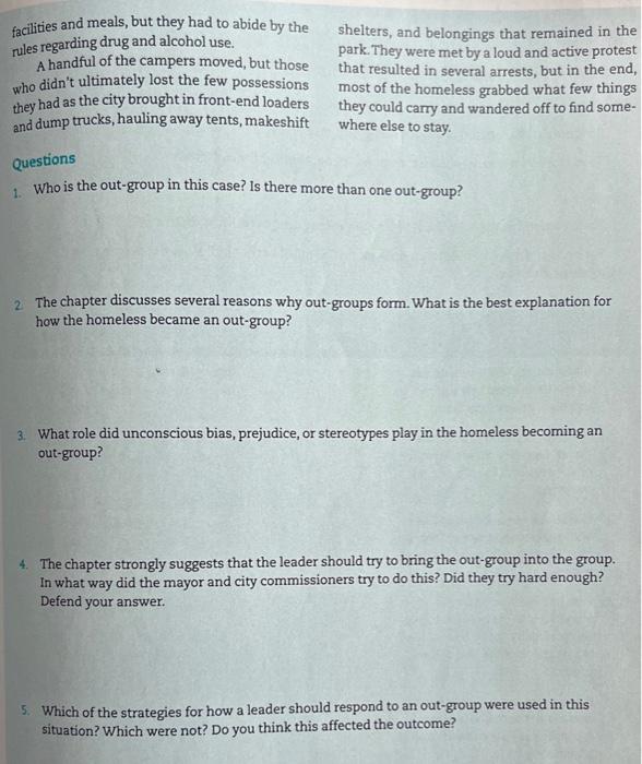 10.2 Case Study-Unhappy Campers Te started when