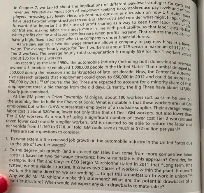 please answer the following seven questions after