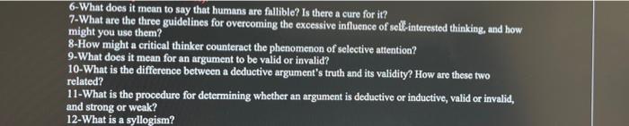 6-What does it mean to say that humans are