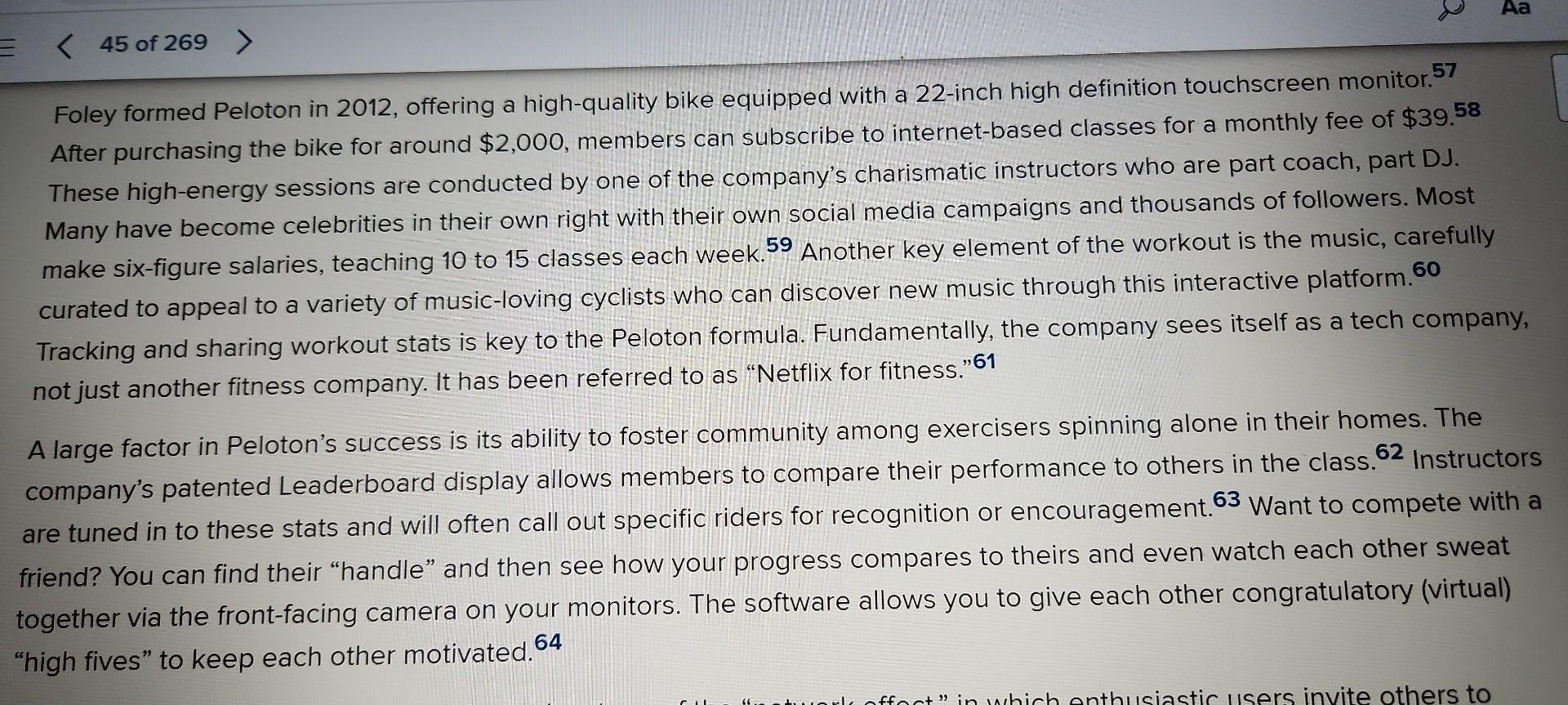The Network Effect-Peloton's Secret Weapon While