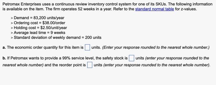urgent Petromax Enterprises uses a continuous