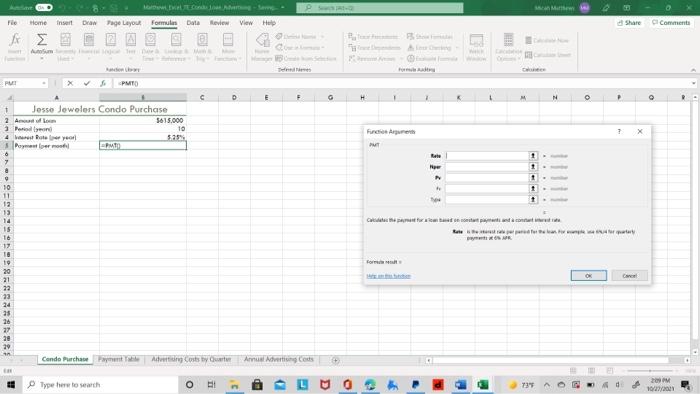 Excel Problem: Need help figuring out what to