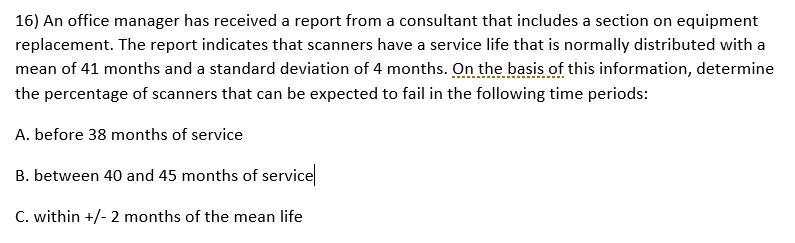 Please show how to solve in Excel with all steps