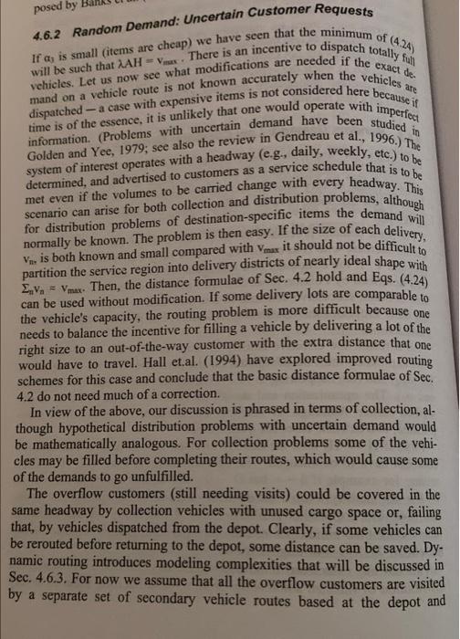 4.5 Assume that service is to be provided to 400