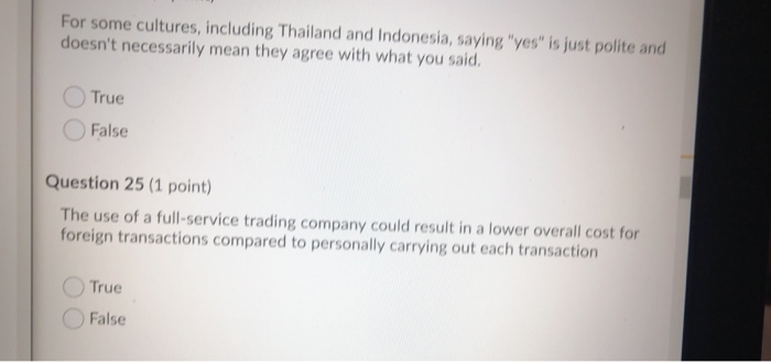 For some cultures, including Thailand and