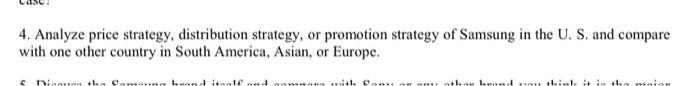 answer 4 question Case 2: Samsung: Building a