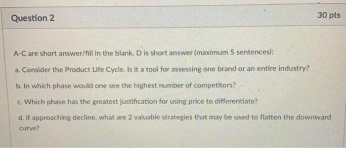 this is for my Marketing Management course please
