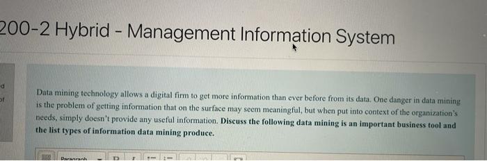 pleasee i need the answers now 200-2 Hybrid -