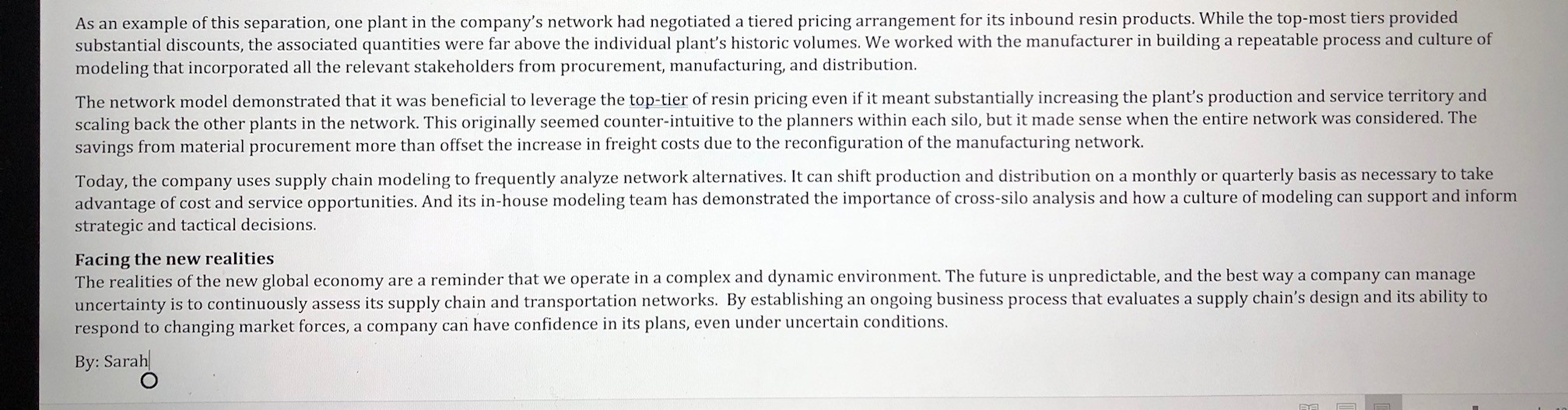 1a. What is the objective? b. Summary of article?
