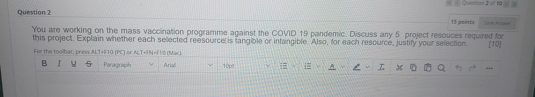 Question 2 of 10  style=