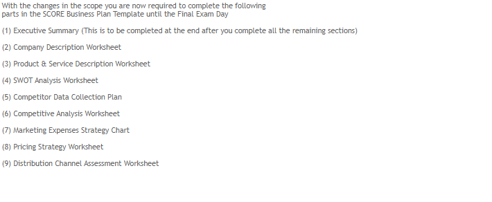 On the score business plan template for a startup