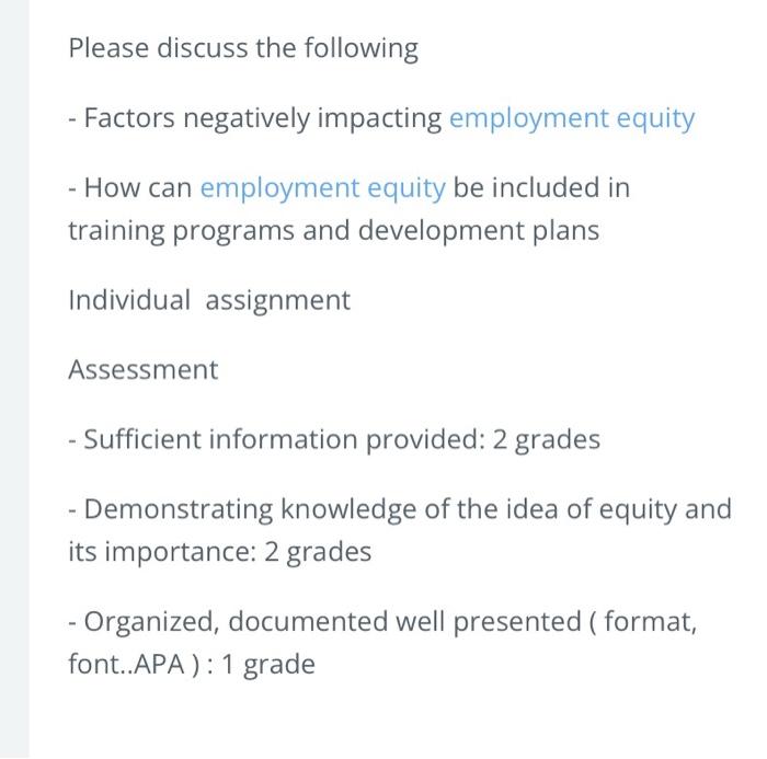 plz solve Please discuss the following - Factors