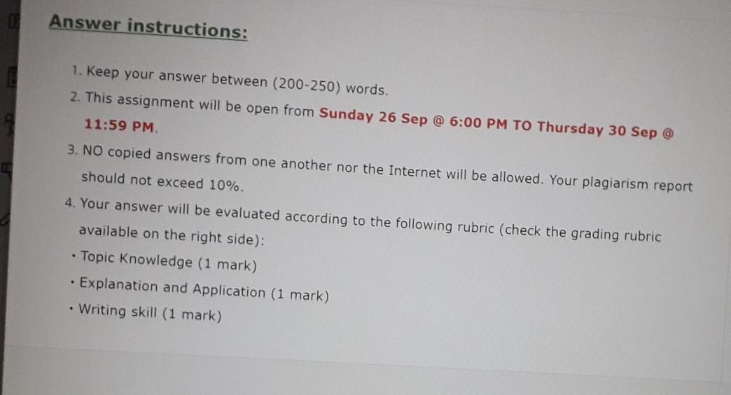 250 words. Question Specify which management