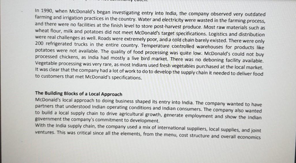 Before opening its first store in India in 1996,