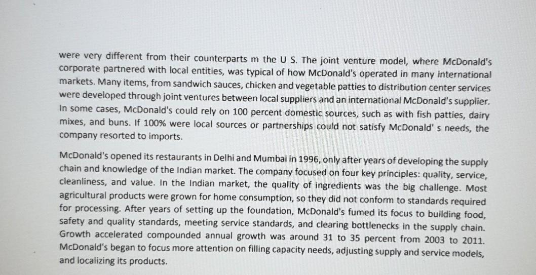Before opening its first store in India in 1996,