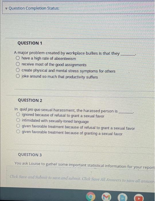 Business leadership* Question Completion Status: