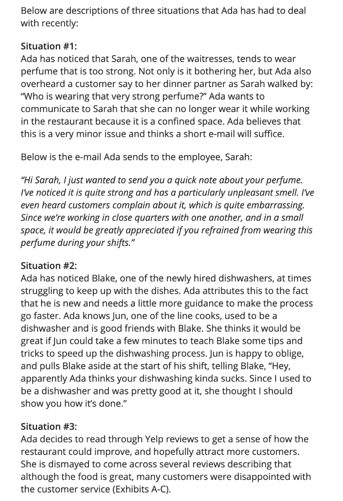 Please answer the questions at the end of the