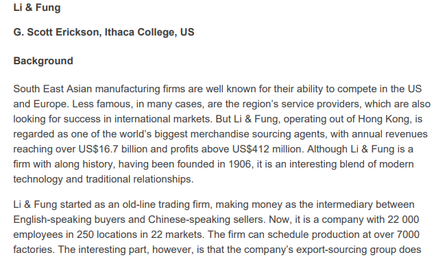 Based on the Case Study Below: Recently, there