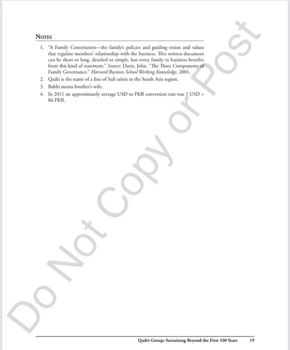 Case Study for it. NA0367 Qadri-Group: Sustaining