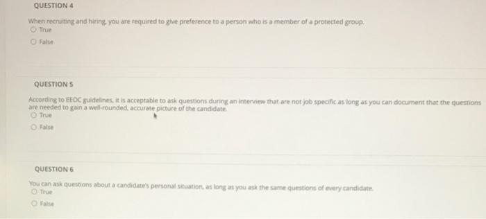 QUESTION 1 Placing a help wanted advertisement