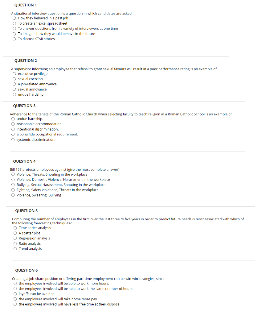 Please answer all questions ASAP Thanks QUESTION