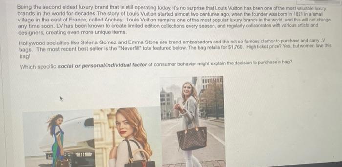 Being the second oldest luxury brand that is