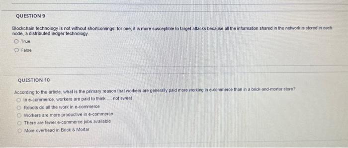 Blockchain technology is not without