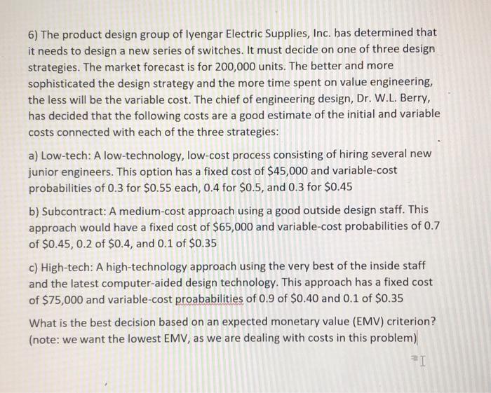 6) The product design group of lyengar Electric