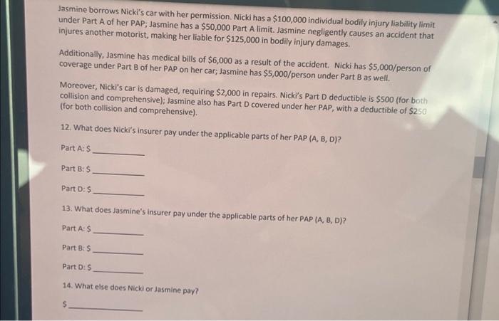 please helpppp causes an accident with another