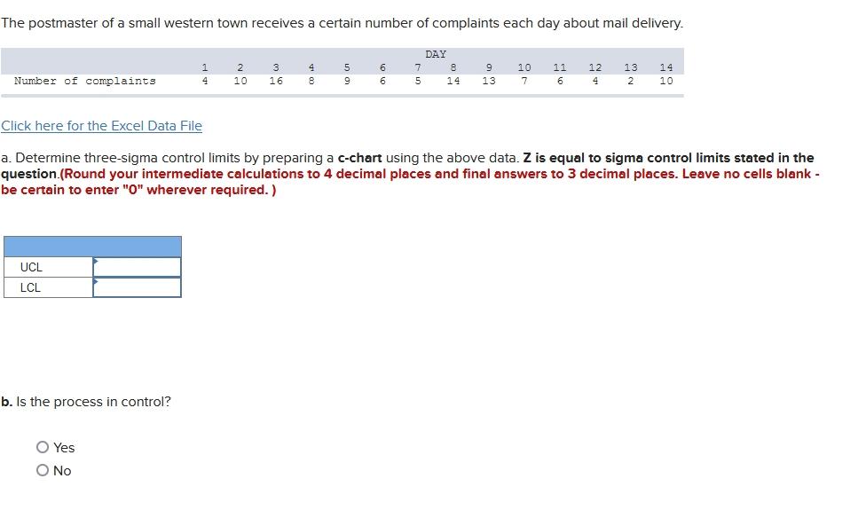 The postmaster of a small western town receives a