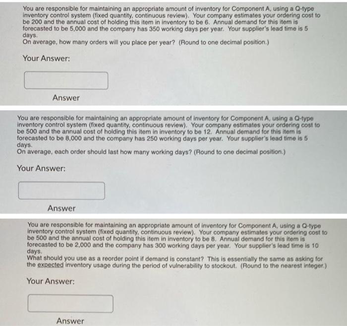 You are responsible for maintaining an