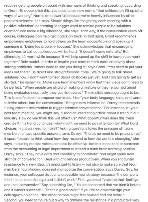 Read the attached article titled by Rebecca