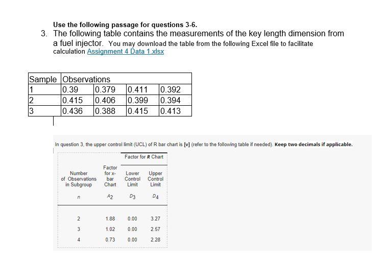 Use the following passage for questions 3-6. 3.