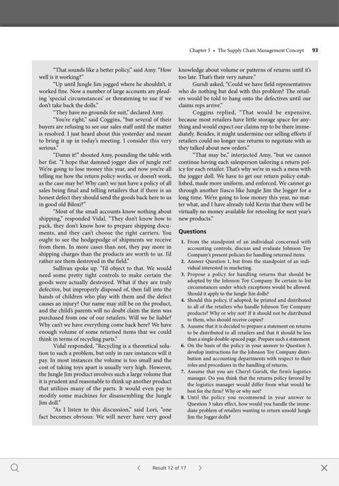 Chapter 5 - The Supply Chain Management Concept