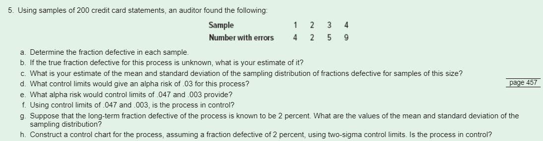 Please show how to solve with formulas using
