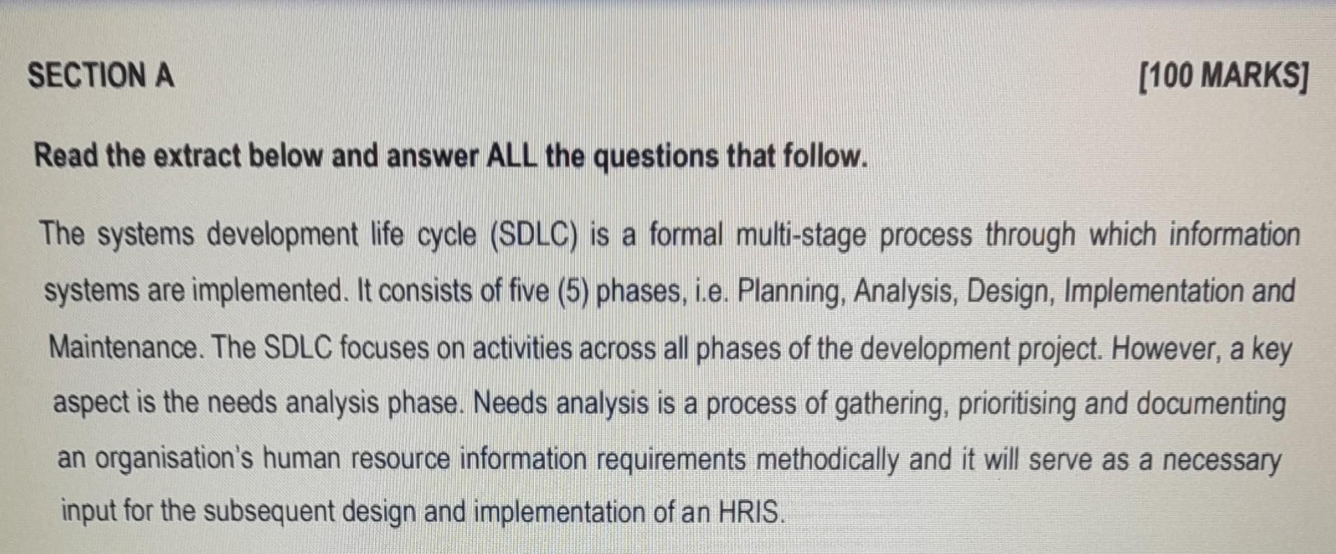 please assist Read the extract below and answer