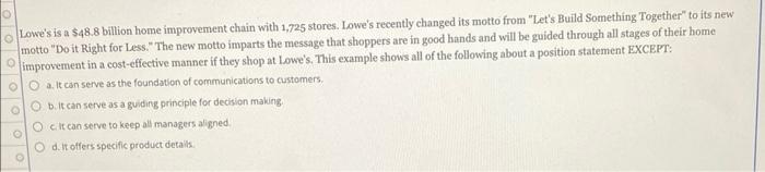 Lowe's is a $48.8 billion home improvement chain