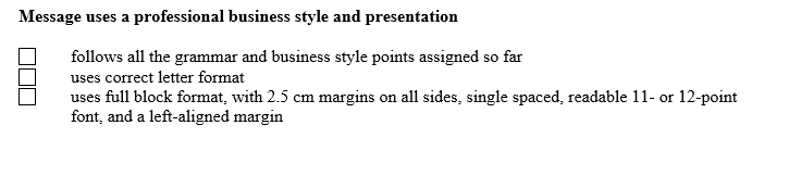 TO: COMM 2293 Students FROM: COMM 2293