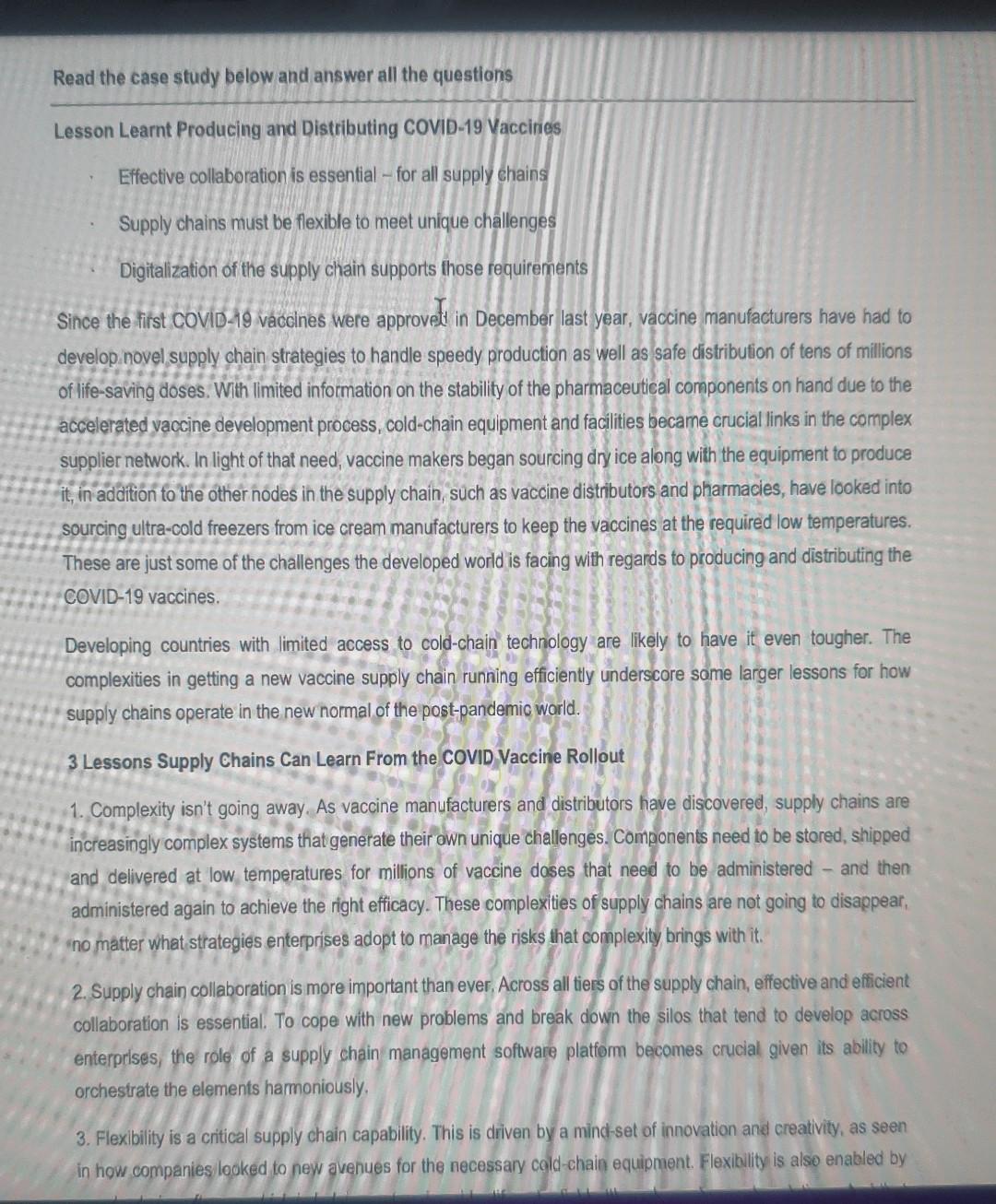 Question 2 (20 marks) With relation to the case