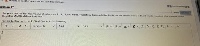 showing to another question will save the