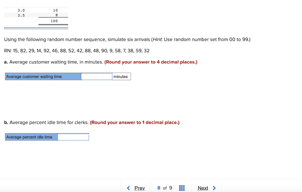 The manager of a small post office is concerned