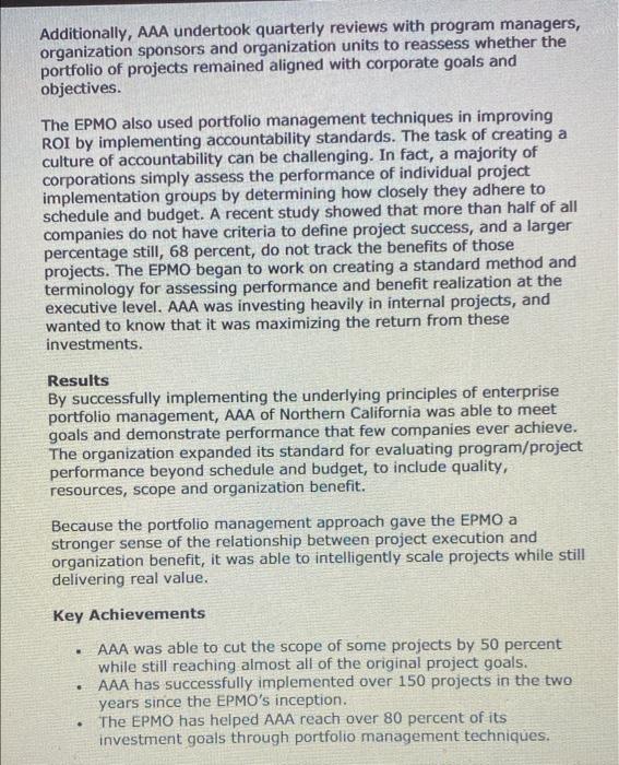 Please read and answer Case study questions