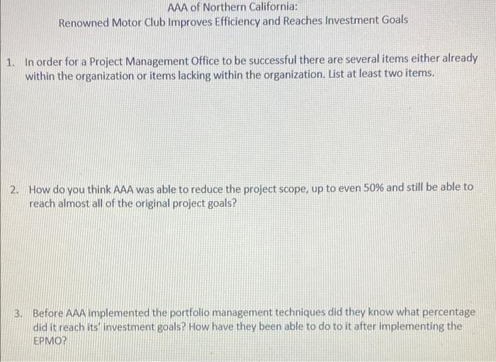 Please read and answer Case study questions