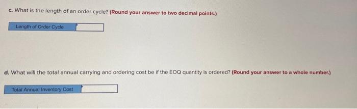 Problem 12-2 (Algo) A local distributor for a