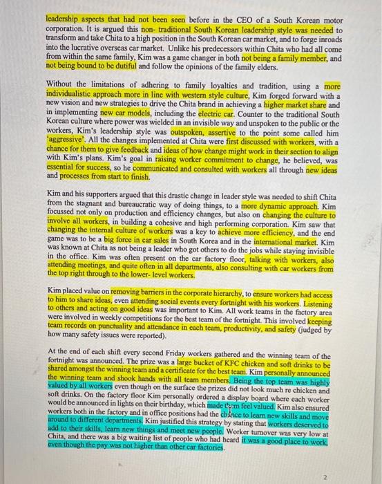 Please note: this is a simulated case study so