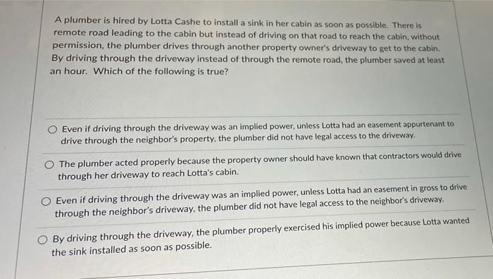 Next to a farm, Miranda's owns a tract of land